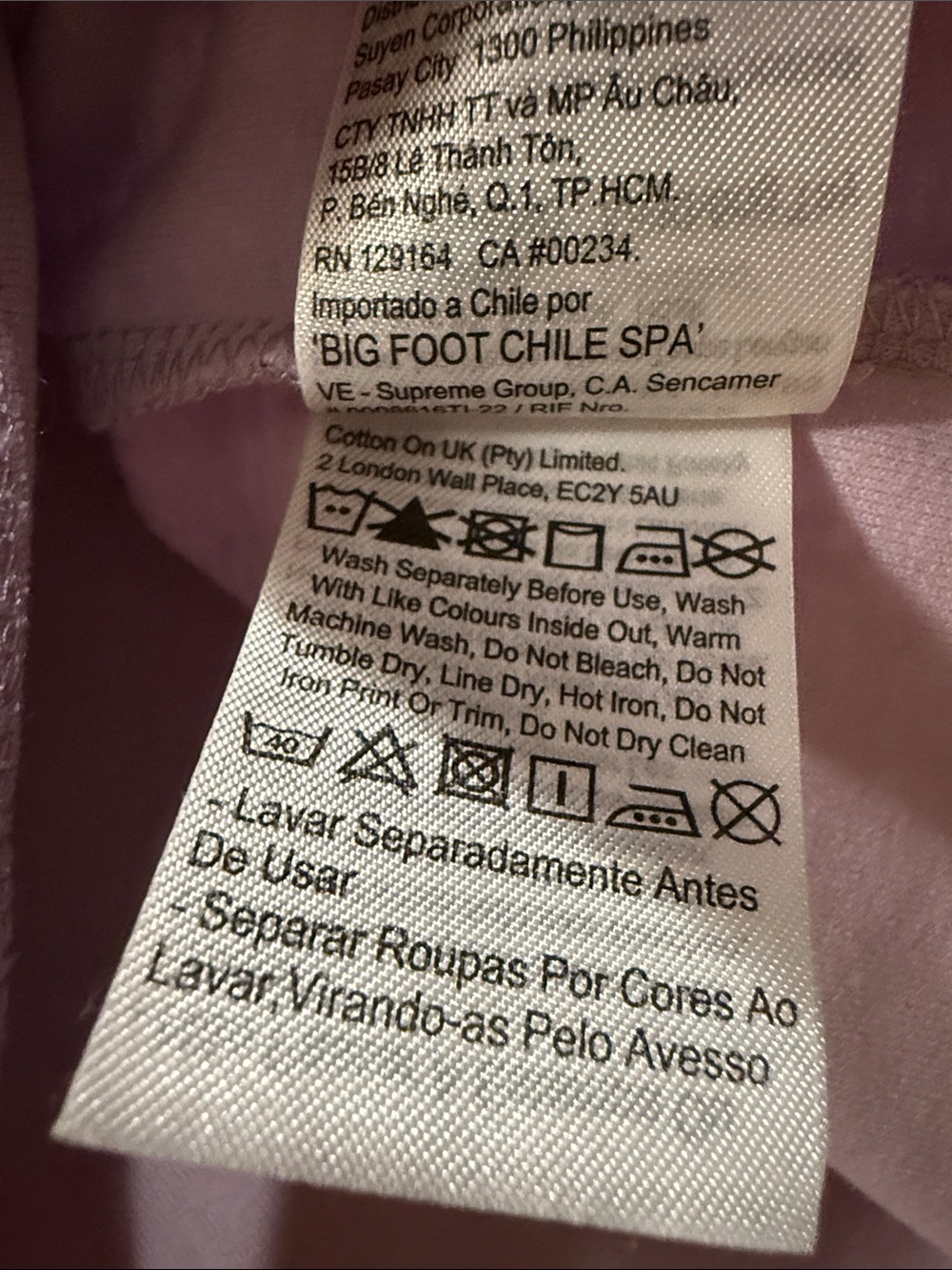 Cotton On 90s Baby Lilac Crewneck Tee - Picture 7 of 7